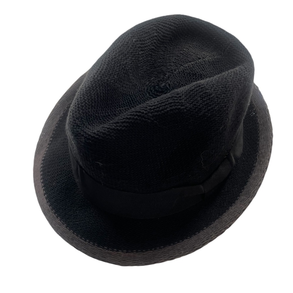 Black & Grey Fedora,Sun hat 
O/S, Cotton Blend - Picture 5 of 6